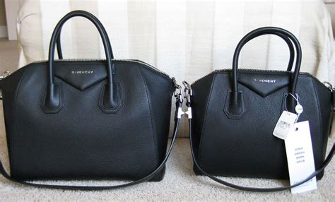 givenchy antigona small vs mini|givenchy antigona price.